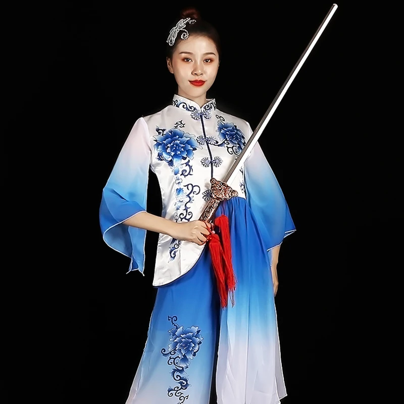 Espada plegable Shaolin Wushu de artes marciales, Kung Fu y Tai Chi. Espada mágica para practicar fitness al aire libre