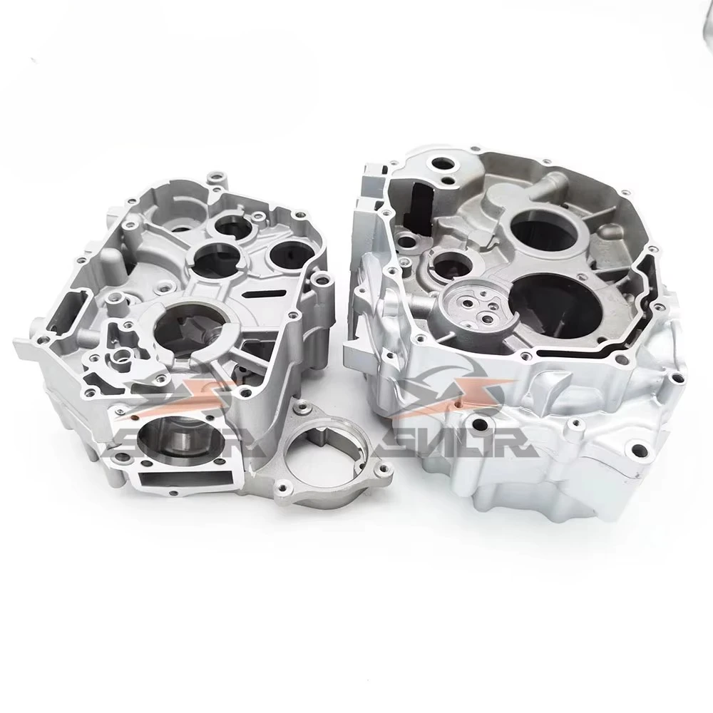 Adecuado para piezas de caja de motor Honda CG150 CG250 CG400, piezas de motor izquierda y derecha, conjunto de cárter.