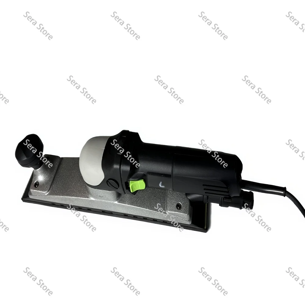 70x400mm Central Vacuum Orbital Sander 800W Electric Variable Speed Square Long Base for Industrial Woodworking