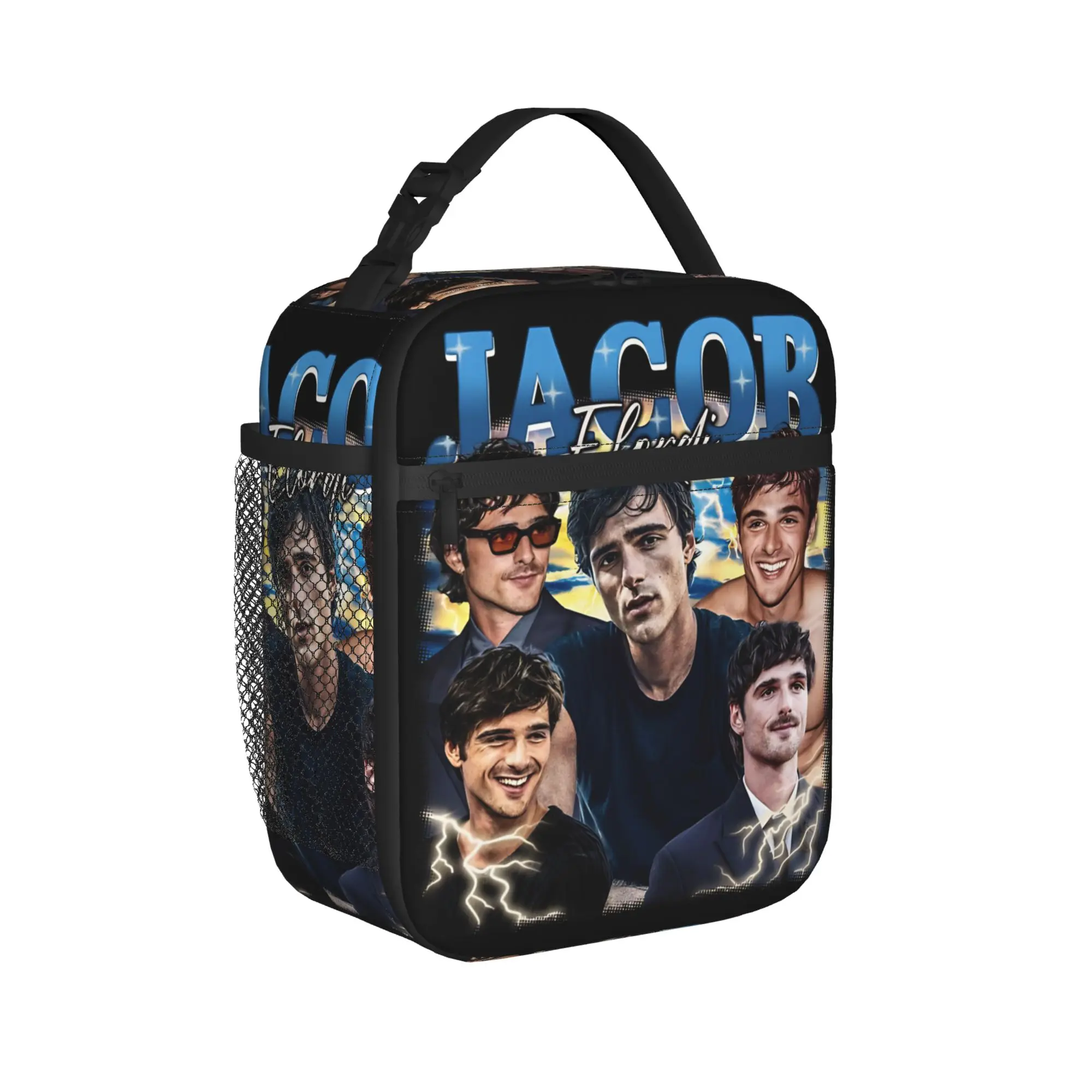 Nate Jacobs Jacob Elordi Accessories Insulated Lunch Bag For Work  Storage Food Boxes Portable Cooler Thermal Lunch Boxes