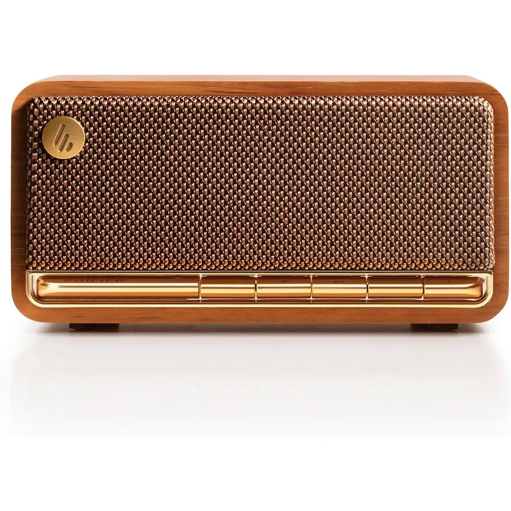 

Retro Wood Bluetooth Speaker,WirelPortable Speakers with 20W Stereo Sound,Vintage Decor Speaker with AUX,USB Soundcard,Micro SD