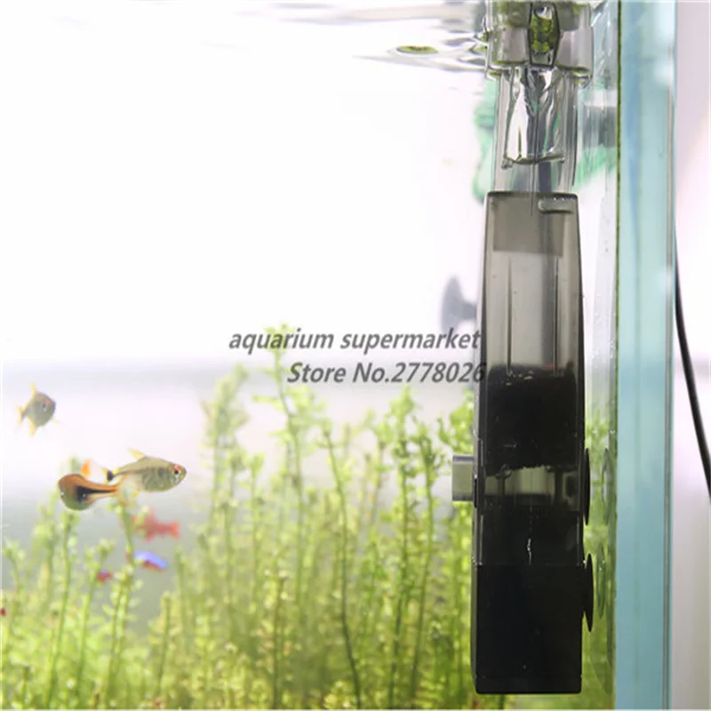 Atman MK-230 black self suctlon good function electric surface skimmer filter for aquarium