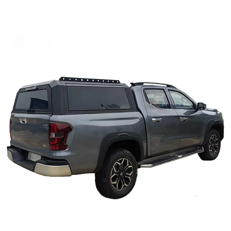 

KQX Sale Pick up Truck Canopy Hardtop Custom Hard Top 4x4 Pickup Truck Integrated High Rear Canopy Cover Topper for Tacoma