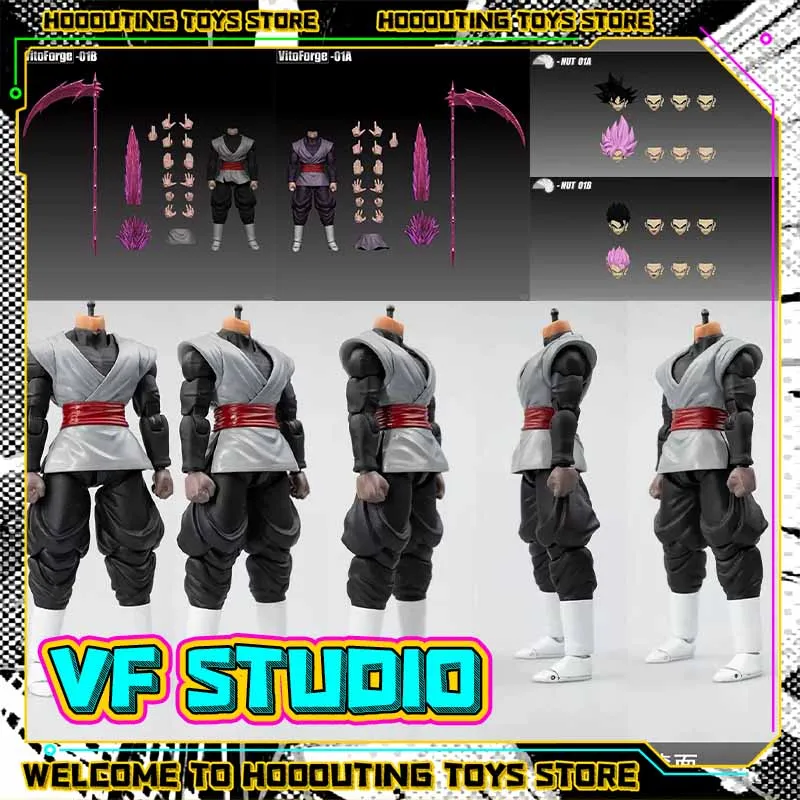 

VitoForge The Scythe Lord Dragon Ball Black Goku Zamas Action Figure Super Saiyan Anime Model Toys Action Doll Collection Gifts