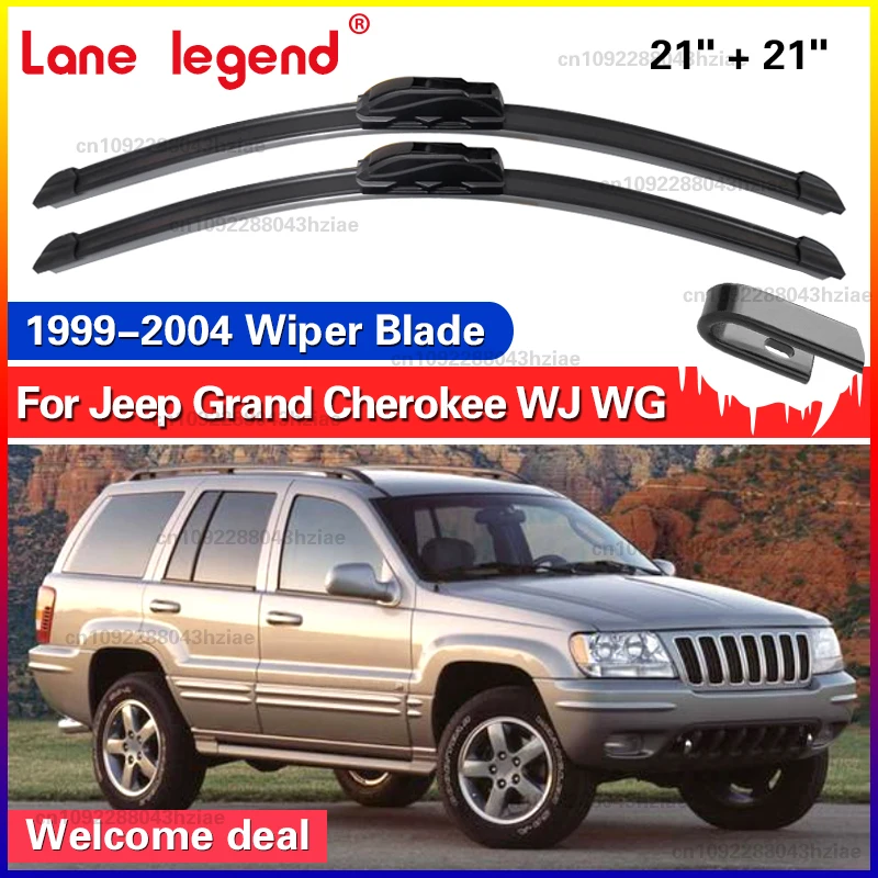 2Pcs Für Jeep Grand Cherokee WJ WG MK2 1999-2004 Scheibenwischer Klingen Cutter Pinsel Frontscheibe Windschutzscheibe auto Zubehör