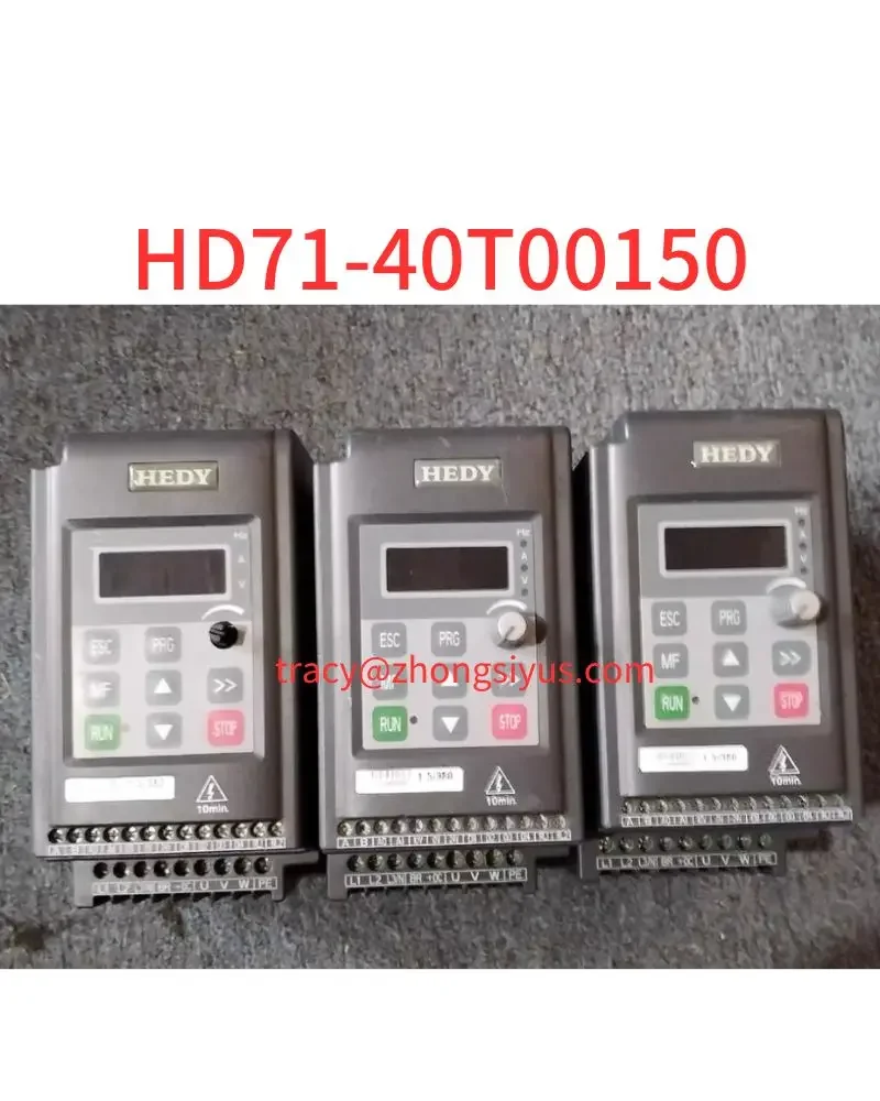 Used inverter, HD71-40T00150,1.5 kw, function package