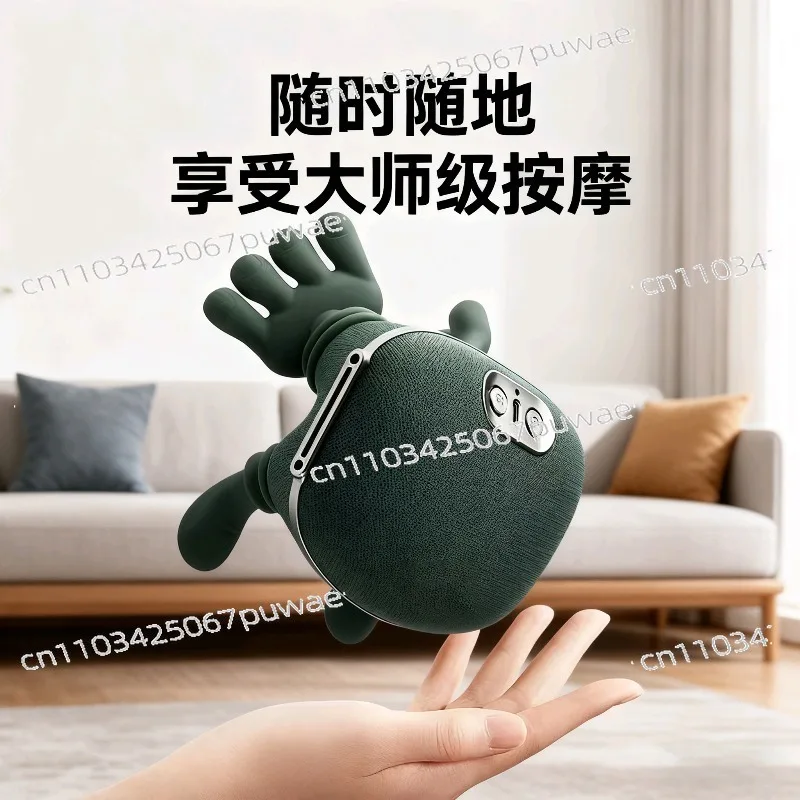 Neck Shoulder Back Massager for Trapezius Muscle, Simulated Hand Kneading Massage