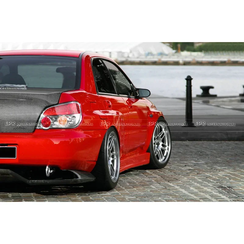 Suitable for Subaru GD 9 Impreza Carbon Fiber Modified Voltex Rear Lip Spoiler Base Plate Two Pieces