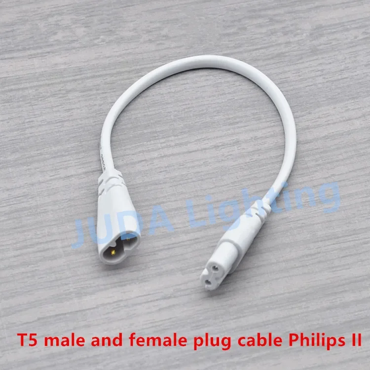 T4 T5 male female plug cable Power Cords  Extension Cords connection wire cable assemblies led tube electrical wire accessories