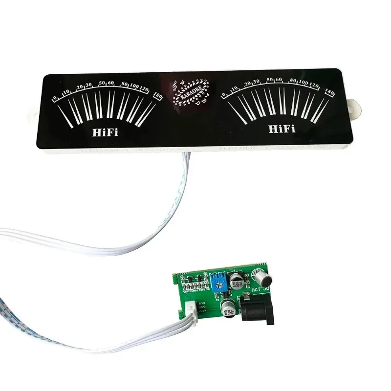 Электронный светодиодный звуковой дисплей музыкального спектра с звукоснимателем окружающего освещения и атмосферным ритмом