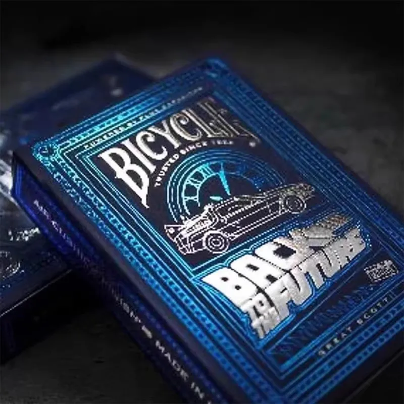 Bicycle Back To The Future Playing  Cards Poker Magic Card Games Close Up Stage Magic Tricks - view 2