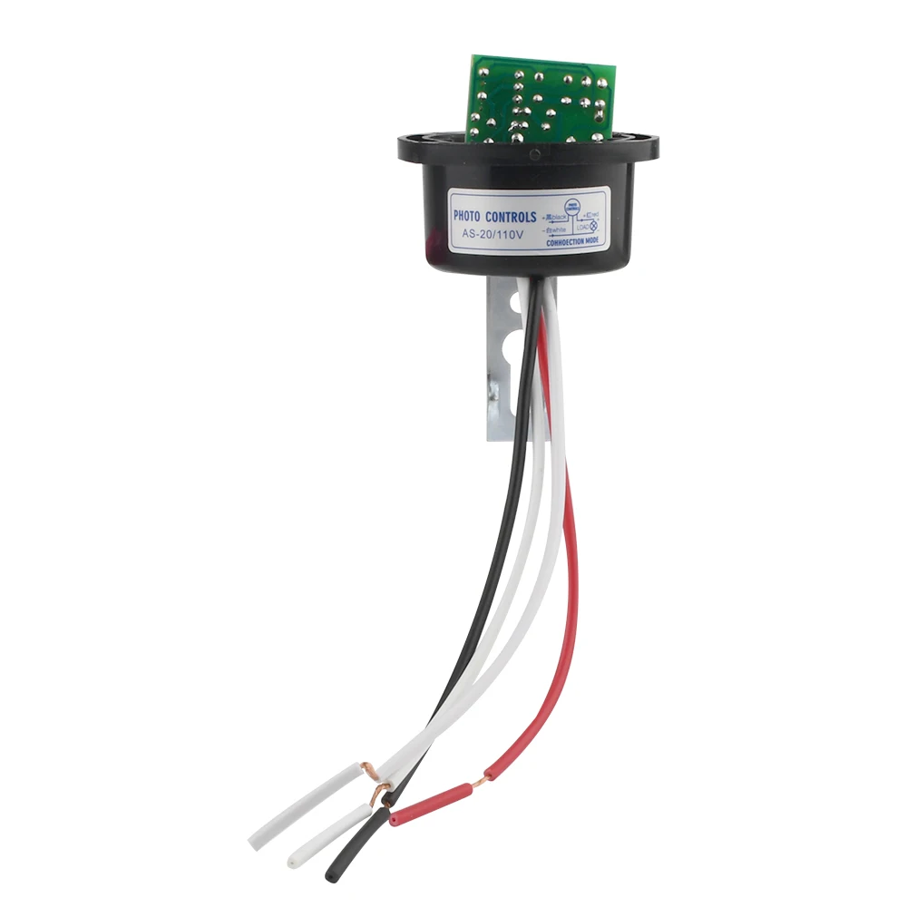 Auto On Off Photocell Night Light Switch Waterproof Photoswitch Light Sensor Switch for LED Area Light Street Light