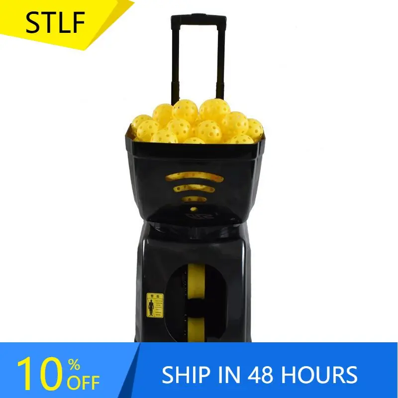 آلة كرة التنس المحمولة STLFP مع التحكم في التطبيق وتعديل الدوران وحدة تغذية الروبوت بتقنية المحكمة الذكية ودخول البطارية عن بعد Lev