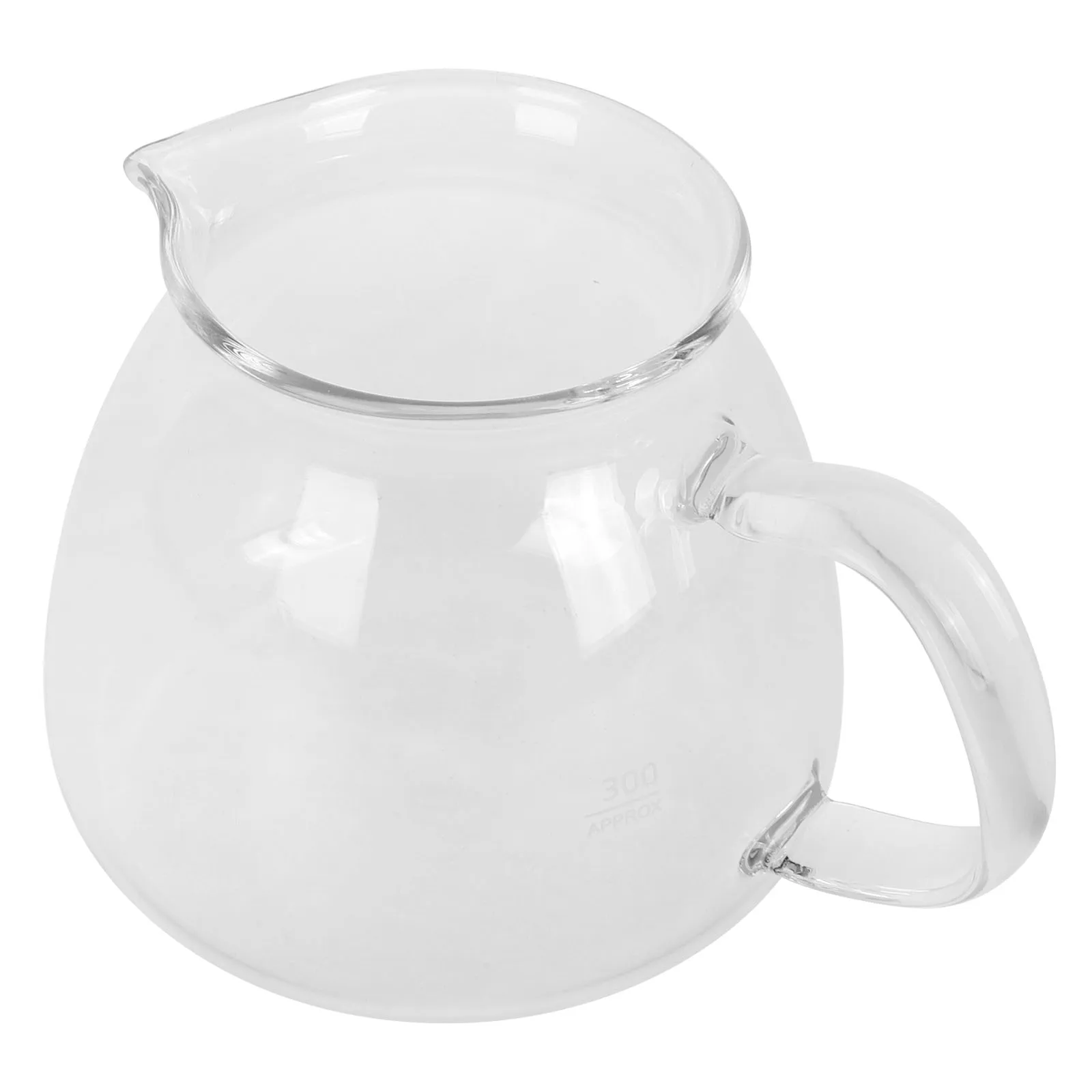 

Glass Coffee Pot Medium Capacity Clear Manual Coffee Server Pitcher for Home Tea Water Serving Glass Beverage Pitcher