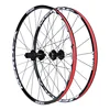 MTB バイクホイールセット 26 27.5 インチ 6 ボルトディスクブレーキホイール QR ハブ 120 クリックアルミ合金チューブレスレディマウンテン自転車ホイール 6