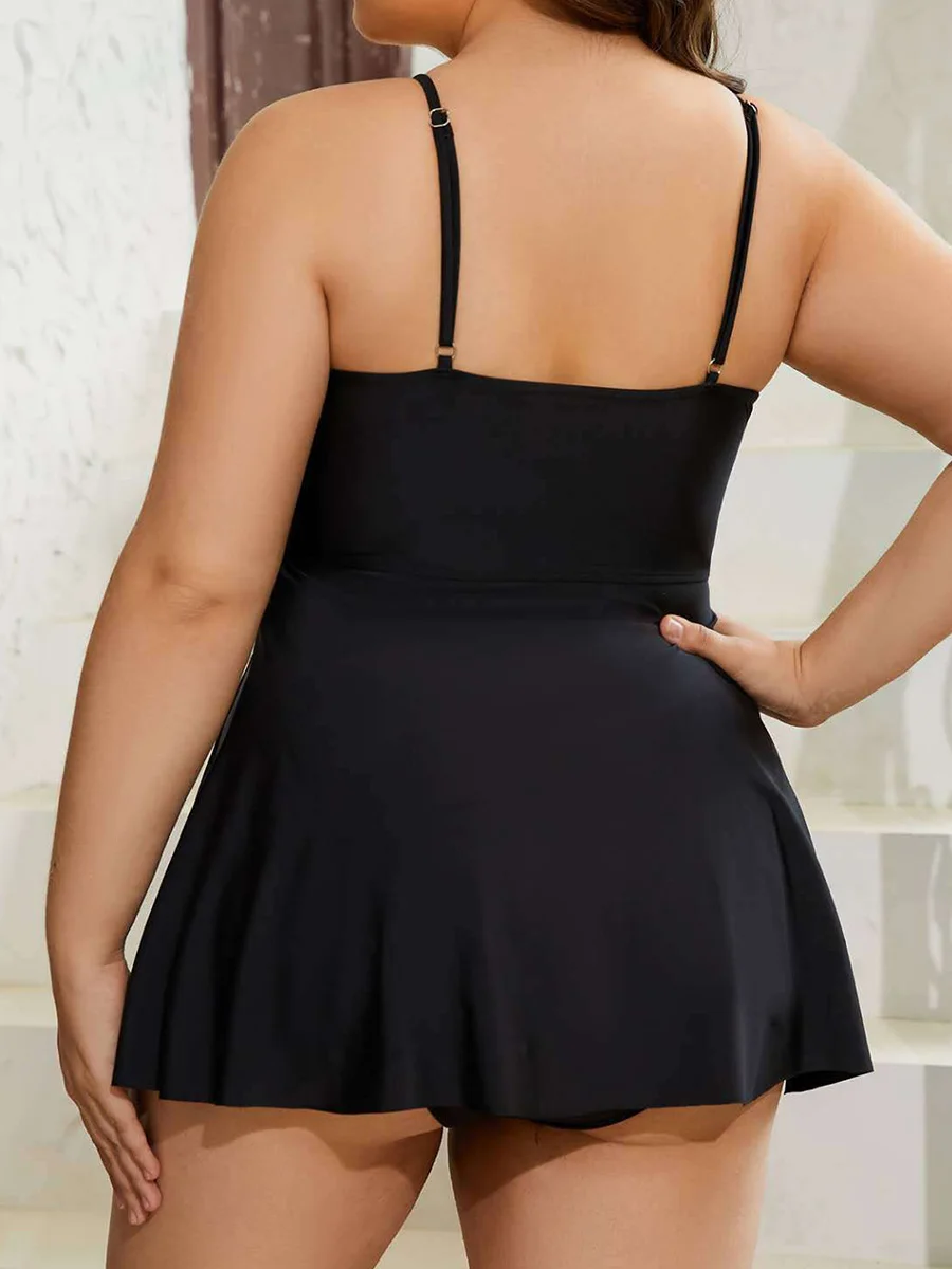 2023 Tankini a righe 2 pezzi costume da bagno donna Plus costumi da bagno di grandi dimensioni bagnanti femminili costume da bagno costume da bagno