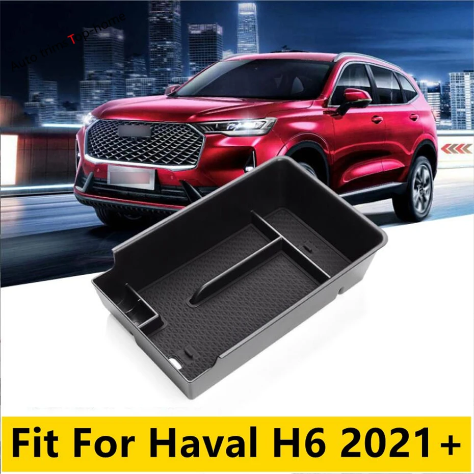 

Car Central Console Armrest Storage Box Container Organizer Holder Tray Cover Fit For Haval H6 2021 2022 2023 2024 Accessories