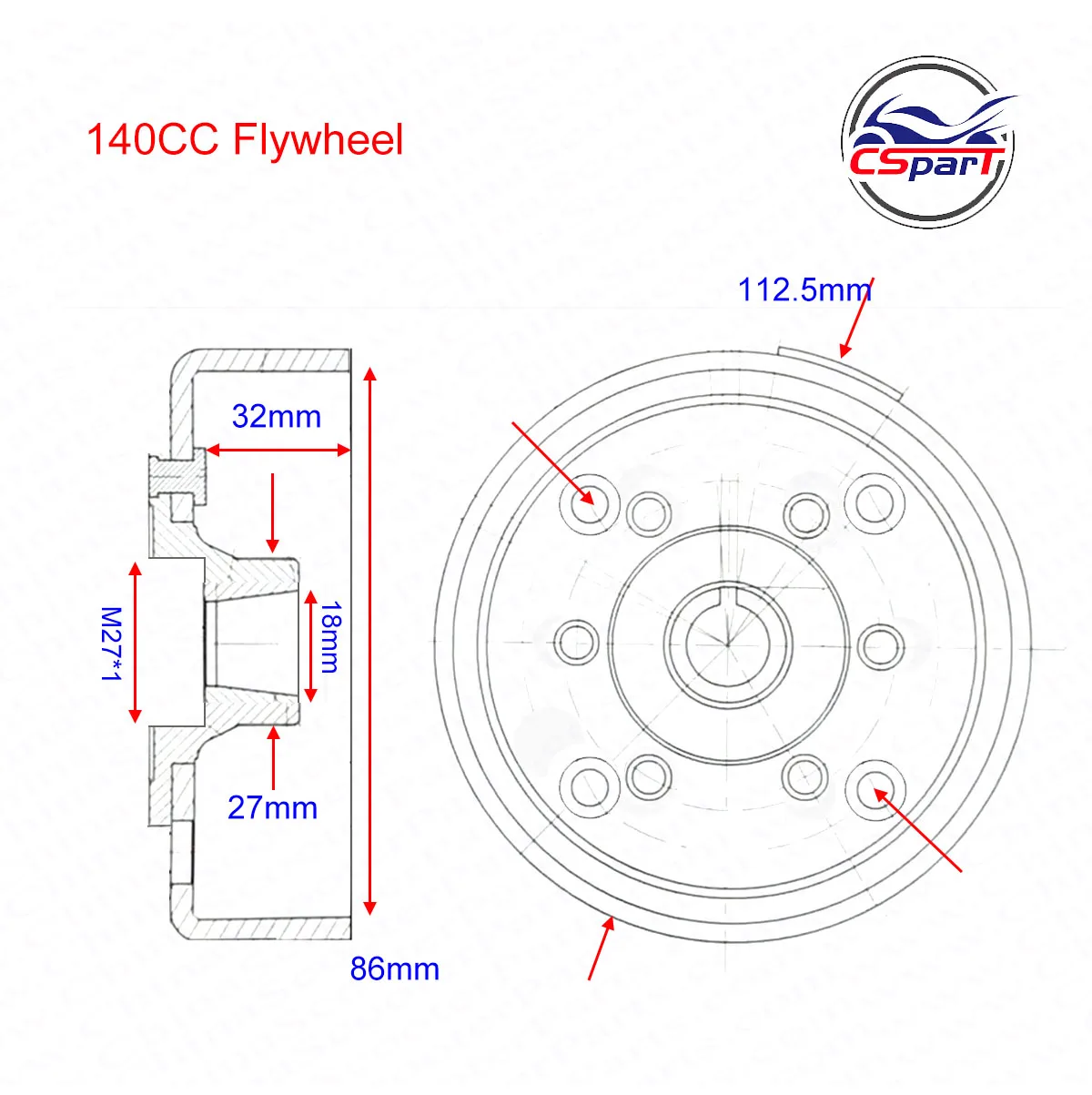 Magneto volante estator kit 1 pólo 3 fio yinxiang 140cc yx140 xmotos kaya apollo sujeira pit bicicleta peças