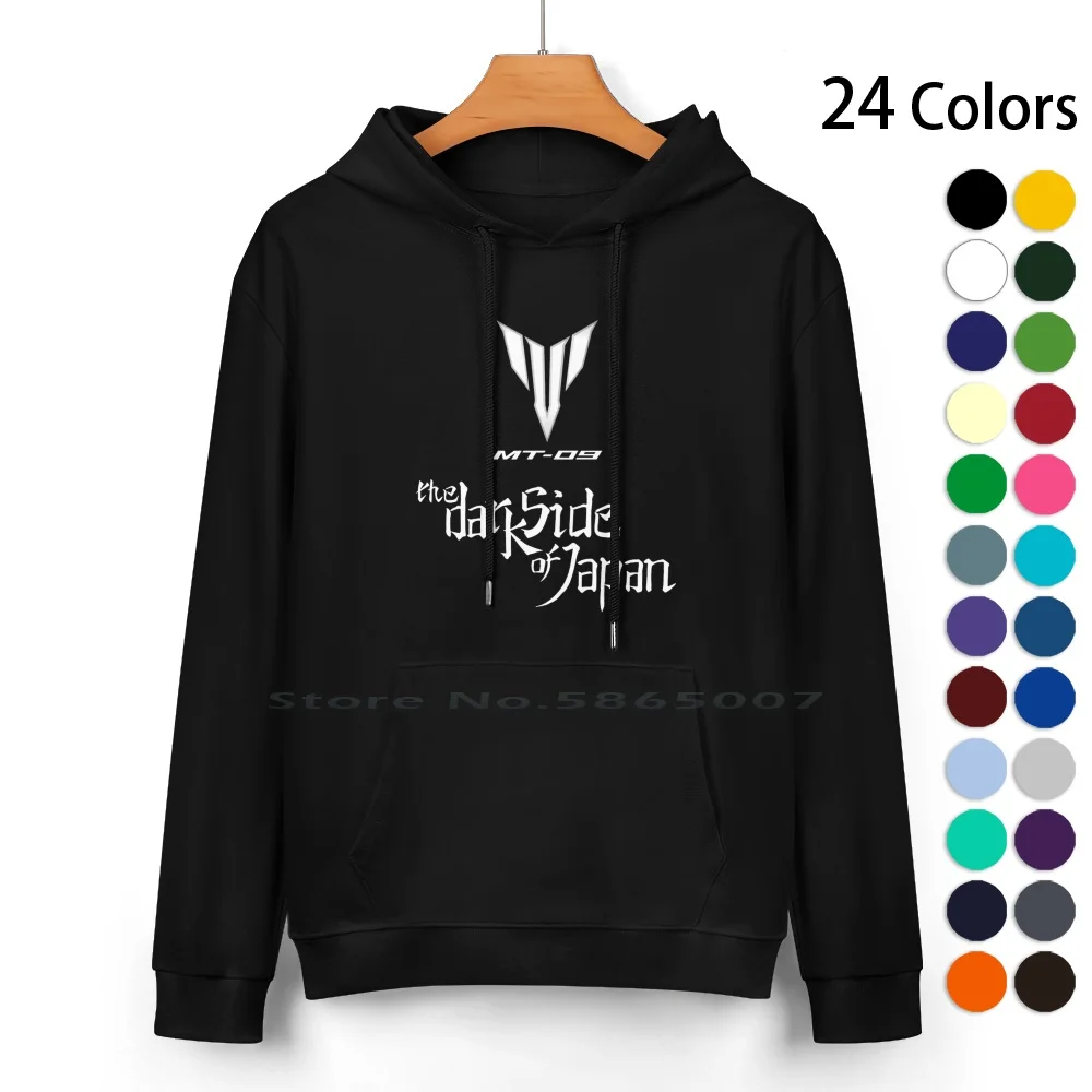 Mt09 Darkside Of Japan Pure Cotton Hoodie Sweater 24 Colors Mt09 Mt 09 Fz09 Fz 09 Darkside Japan Logo Masters Torque Mt01 Mt03