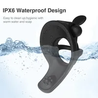 Rubber Asses Penis Ring Vibrator Sex Supplies Men's Penis Ring Lick Sexual Tools Car Ears Toys Erotic Skin Feeling Toys18+