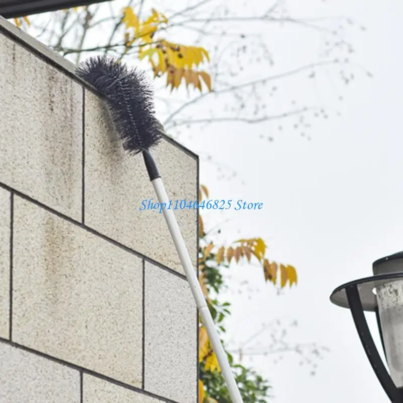 

Adjustable Angled Gutter Brush Head Replacement For Efficient Removing Leaves Dirt And Clogs From Drainage Systems