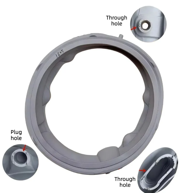 New MDS66651605 Door Seal Ring For Washing Machine Sealing Rubber Washer Replacement Parts