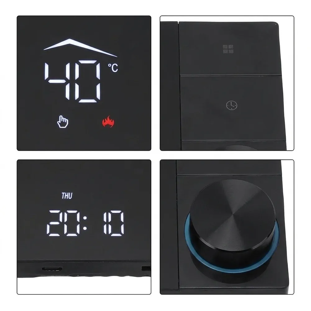WiFi For Smart Thermostat with 7-Day Programming for Heating System Scheduling for Mobile App Integration and Energy Management
