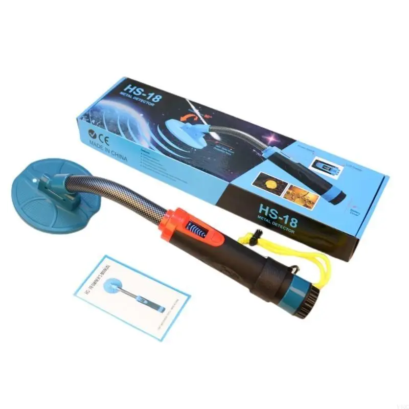 

Multiple Environment Metal Detectors with Noise Control Metal Detecting Equipment ABS Device for Coin Jewelry & Valuables Y4QC