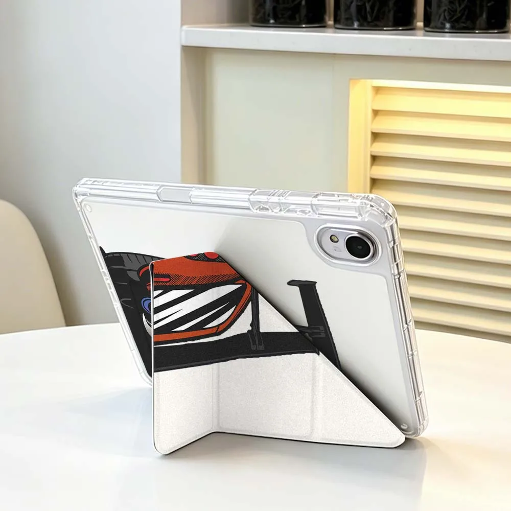 Red Car Cartoon Case For Huawei Honor Matepad Pad X10 X9 GT Pro V9 9 Air SE 12X 11.5 11 13.2 11.5s inch Foldable Tablet