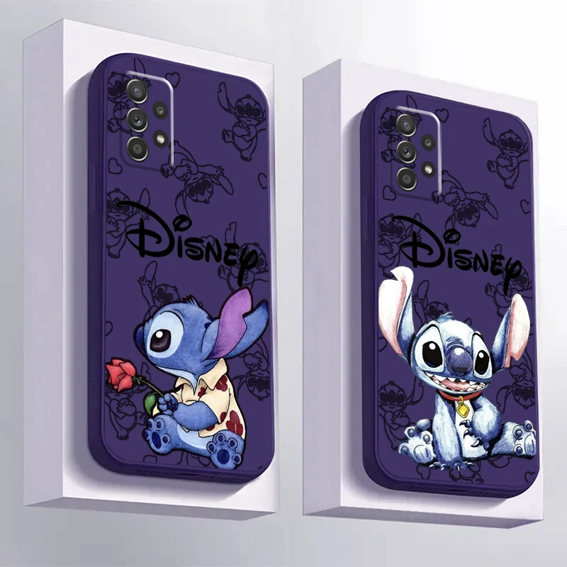 Disney Stitch Bady For Samsung Galaxy A70 A51 A50 A42 A41 A35 A31 A20 A20S A14 A12 A11 A10 A03 A02 A01 Core Phone Case