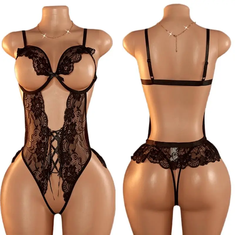 

Порно Babydoll с вырезами, женское нижнее белье, боди, сексуальное женское белье, одежда для сна, сетчатый кружевной комбинезон с цветочным принтом, эротические костюмы, нижнее белье