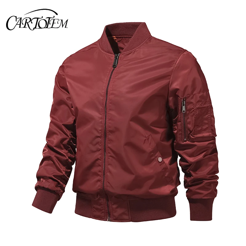 

Spring and Autumn US Air Force MA1 Pilot jacket Men's fashionable baseball jacket Handsome motorcycle oversized work jacket