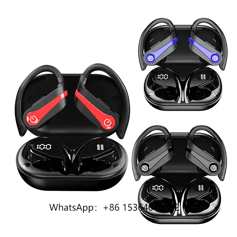

HiFi Q63 True Wireless Stereo Earbuds In-Ear HD Call Waterproof Sports Earphone with LED Display for Mobile Phone