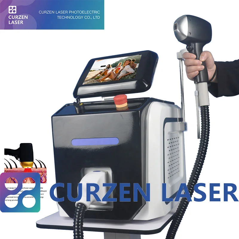 

Painless 20 million shots saprana ice platinum 808 diode laser machine to remove hair for sale salon permanent hair removal