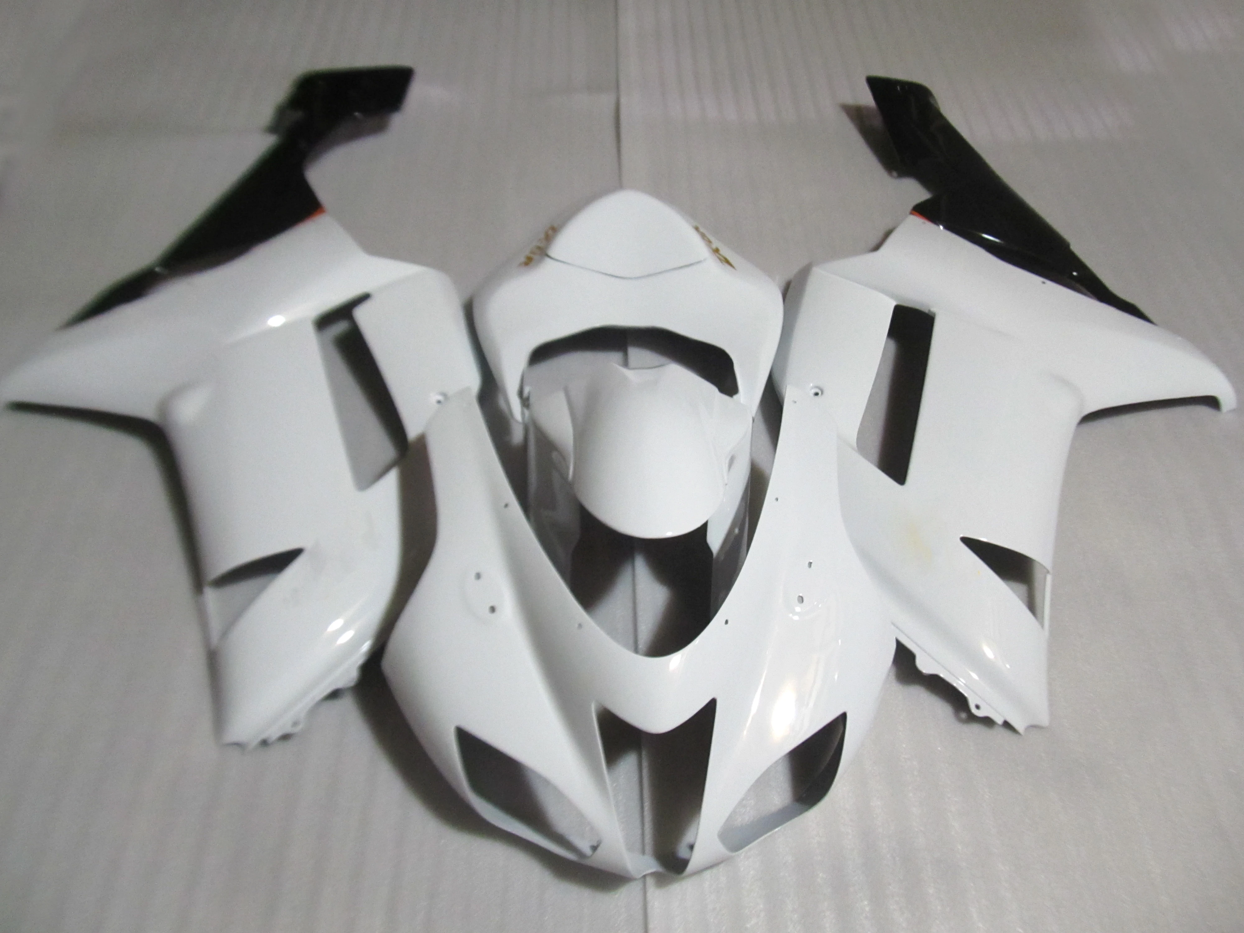 

Plastic set Fairing kit for Kawasaki Ninja ZX6R 2007 2008 year molded ZX 6R 07 08 fairings set gloss white