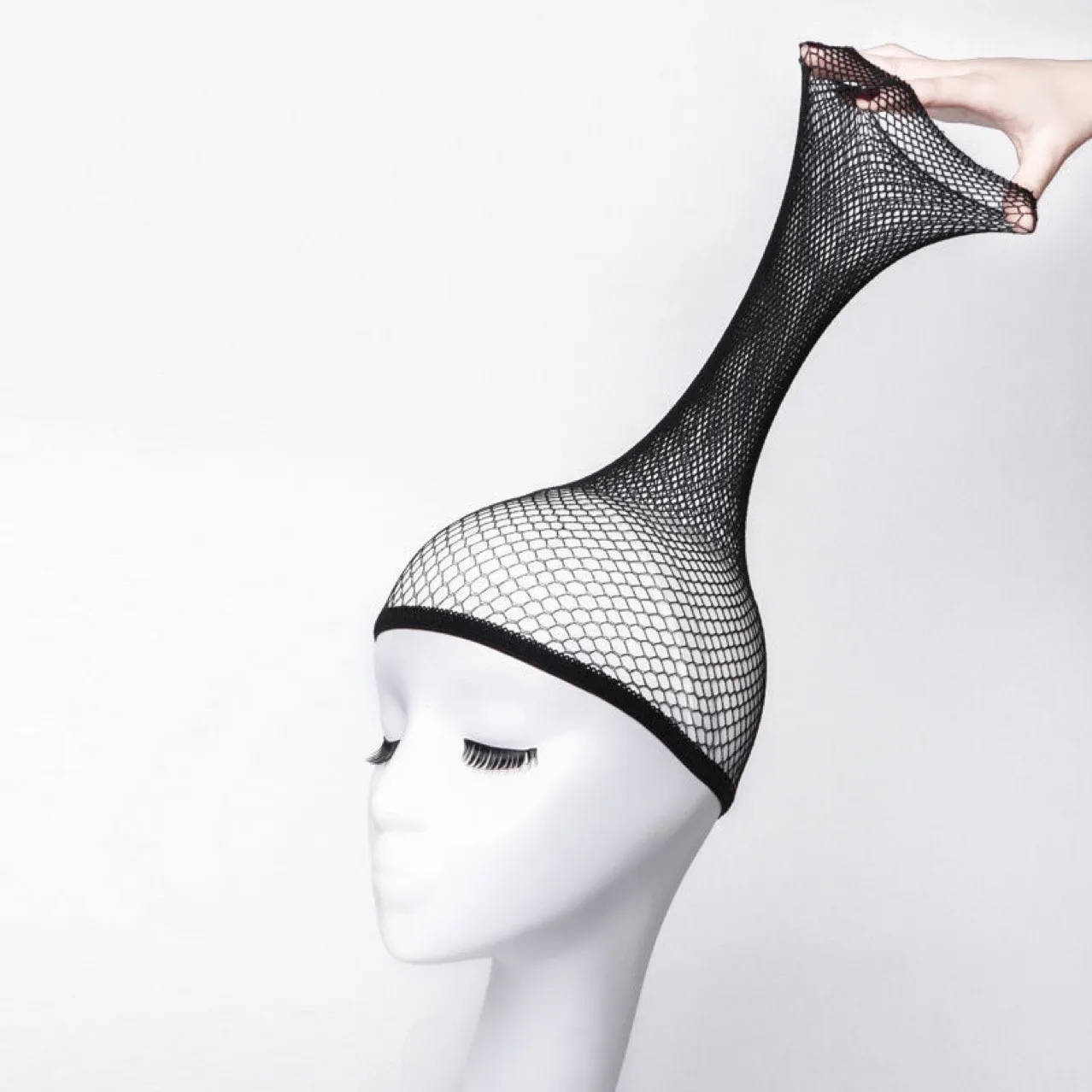 20pcs/set Wig Caps Hairnet Fishing Net Hair Cover Black Skin Tone Wig Cap Breathable  Hair Nets Hair Cap