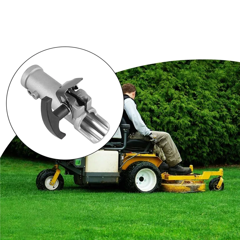 

ABUL-4X Shaft Connector Joining Clamp,Lawn Mower Brush Irrigation Hedge Trimmer Brush Cutter Accessories 26Mm 9 Spline