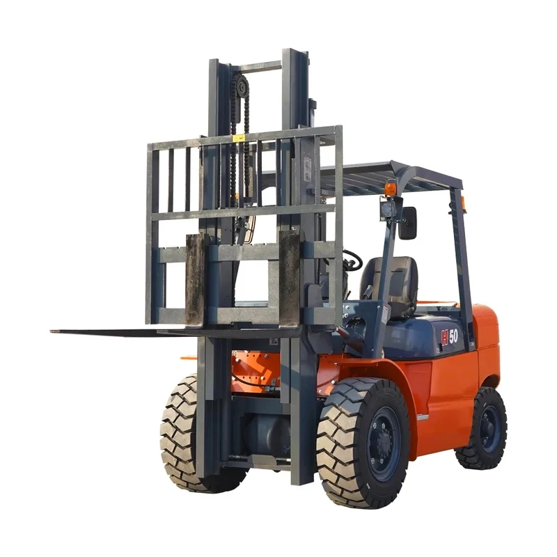 MultiFunction D-iel Forklift Trucks . 4. Ton Combining Lifting Loading And Unloading Capiliti