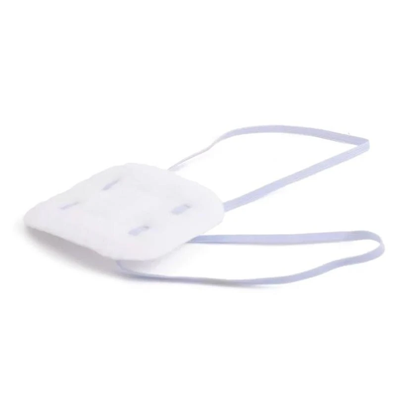 652F White Eye Patches Soft Single Eye Mask Halloween Cosplay Theme Party Costume Prop Stage  Eye Props