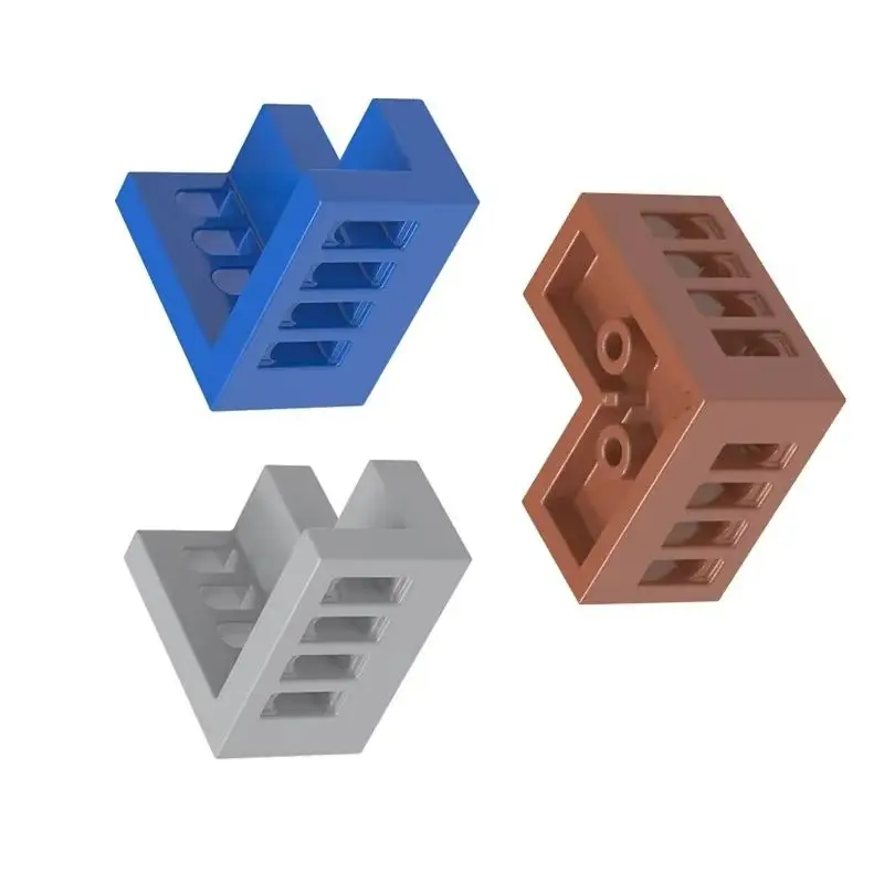 

MOC 10PCS Part Bricks 6231W Special Corner Arched Railing Building Blocks Set House Castle Wall Particle Toy Birthday Kid Gifts