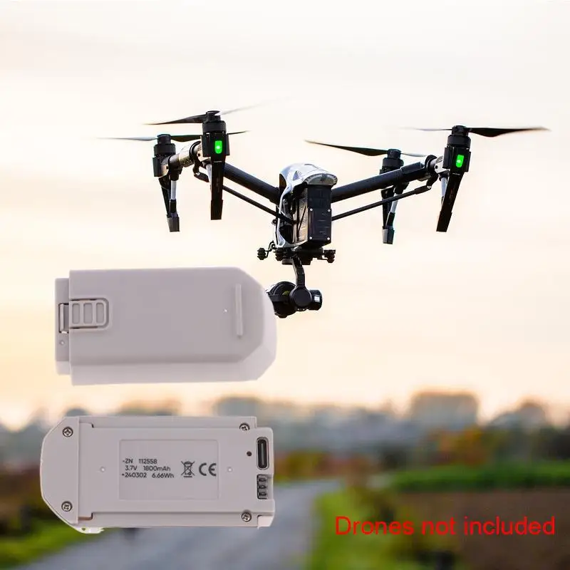 For GT3 RC Drone ﻿Original Battery 3.7V 1800mAh For V66 Mini Drone Parts V66 CZ06 D16 Quadcopter Accessories