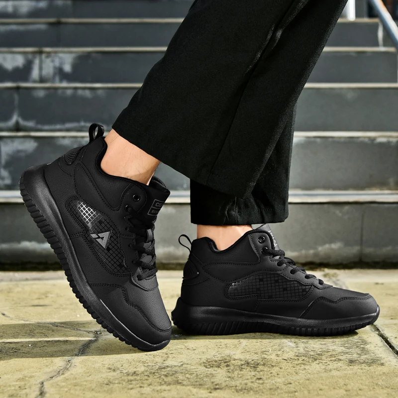 Chef Shoes Men's Outdoor Four Season New Casual Waterproof Anti Slip Fashion Thick Soled Wear-Resistant Hotel Kitchen Work Shoes