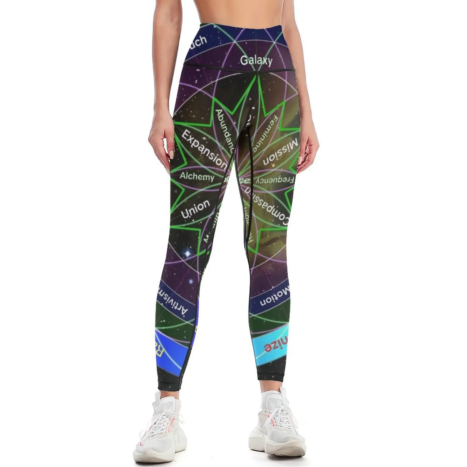 

The Healing Codex Leggings sportswear woman gym 2024 gym top legings for fitness Womens Leggings