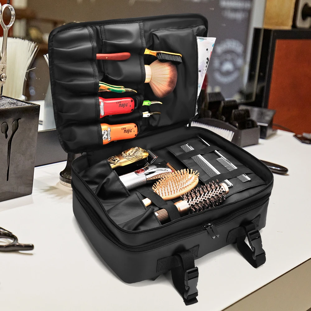 Barber Backpack Waterproof High-capacity Pocket Design | Salon Pro & Travel Essential | Trendy & Ultra-Light ﻿