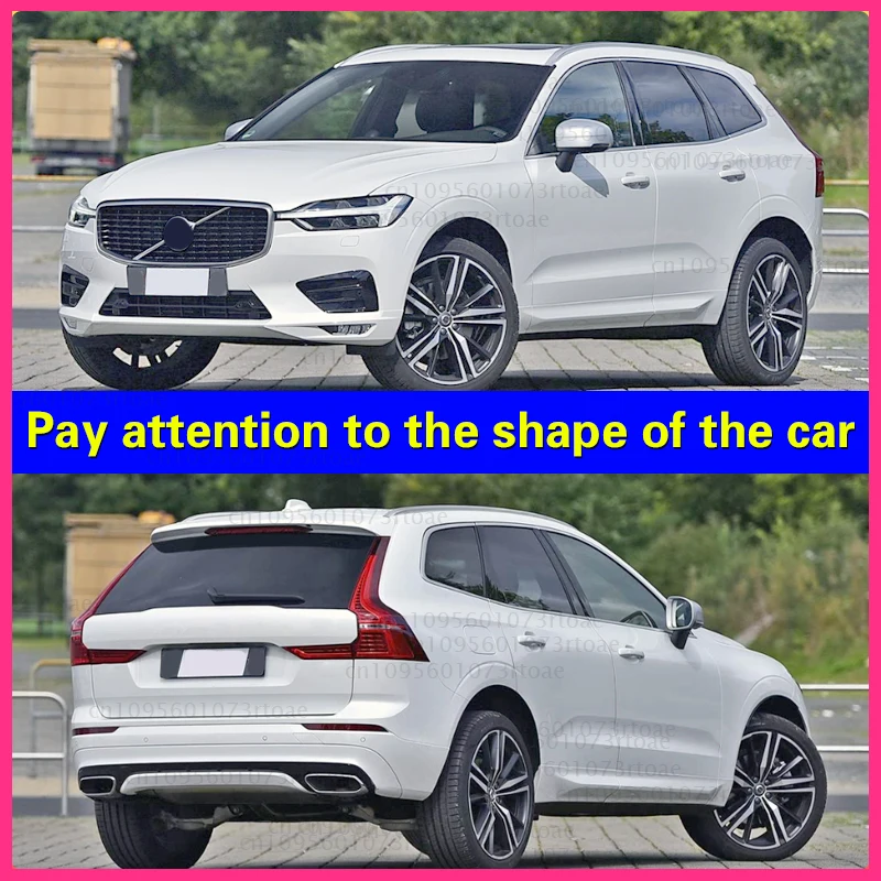 لفولفو XC60 2018-2024 طقم واقيات الطين للسيارة سبلاش الحرس واقيات الطين واقيات الطين مع مجموعات الأجهزة ملحق