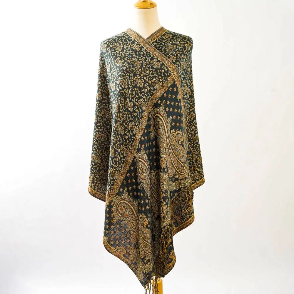 Fashion Paisley Long Scarf All-Match Imitation Cashmere Shawl Oversize Soft Headkerchief