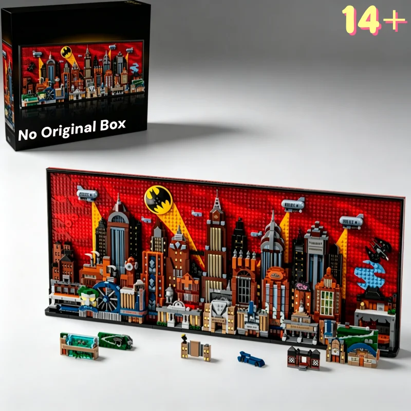 Model Kit Wall E - 4210PCS Dark City Street Scene Bouwstenen
