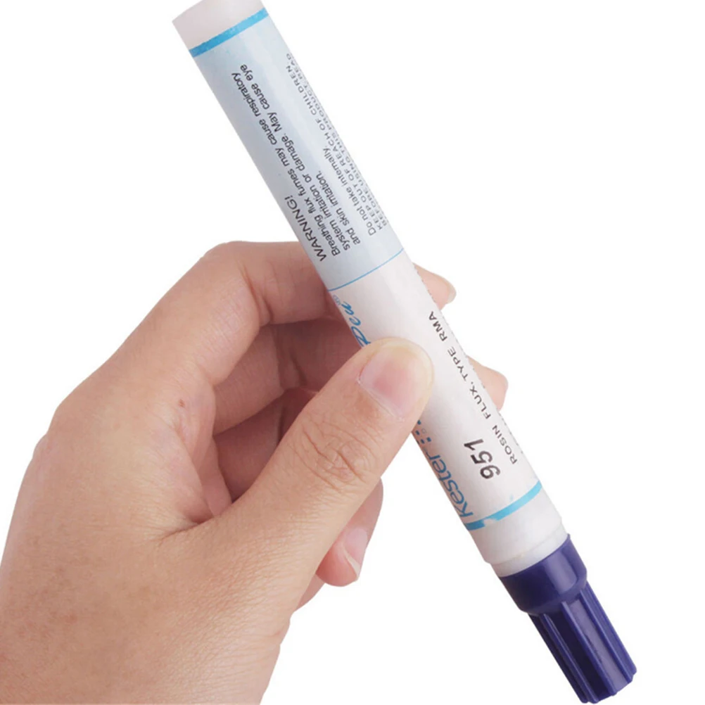 10 مللي لحام الصنوبري تدفق القلم 951 منخفضة الصلبة غير نظيفة لتقوم بها بنفسك كيستر لحام قوة تنظيف قلم لحام مجاني