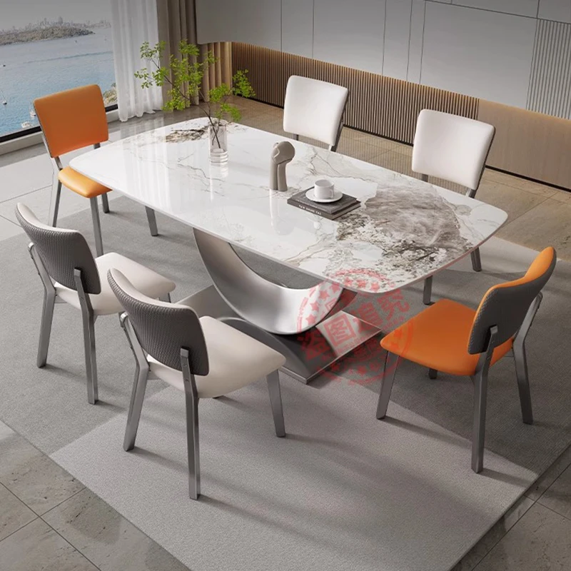 Lounge Coffee Dining Table Restaurant Side Luxury Writing Computer Gaming Dining Table Service Muebles Living Room Furniture