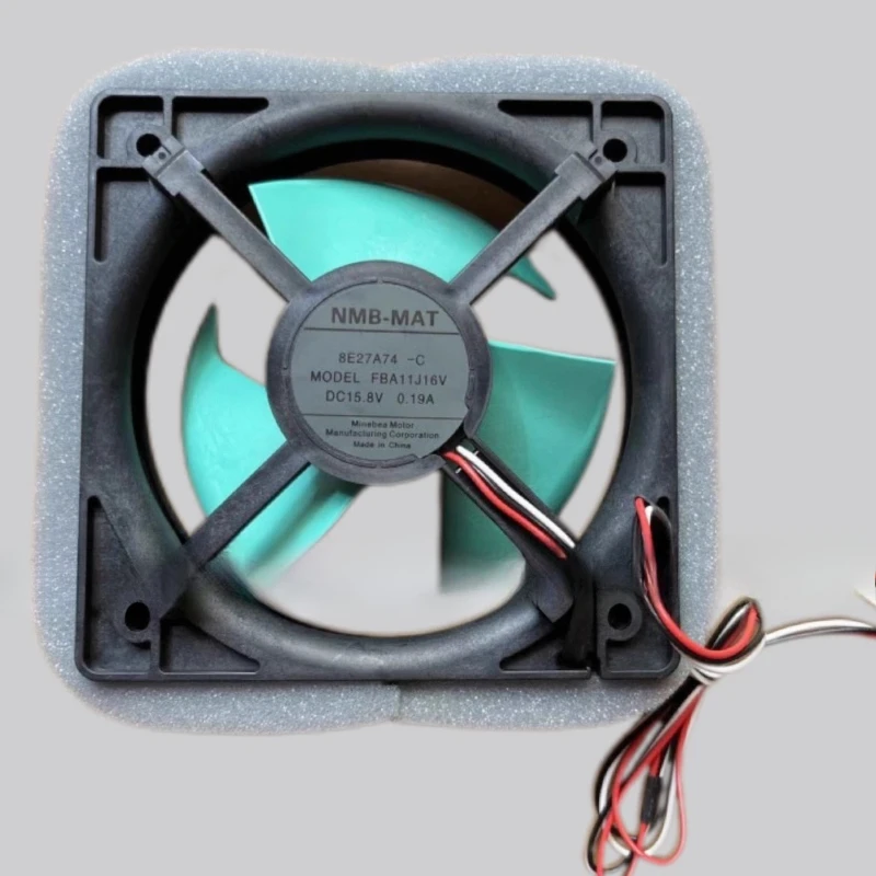 Fan for Sharp refrigerators  MODEL FBA11J16V DC15.8V 0.19A  11.3 cm silent cooling